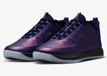 La Book 2 PRM “Eggplant Foamposite” en met plein la vue