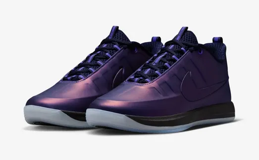 La Book 2 PRM “Eggplant Foamposite” en met plein la vue