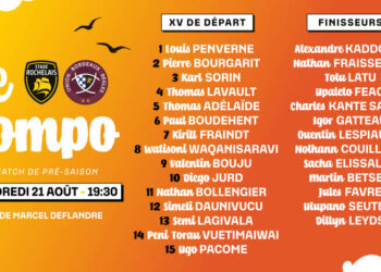 La composition est connue face à l'UBB