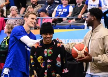 Lauri Markkanen a aussi reçu ses coéquipiers chez lui
