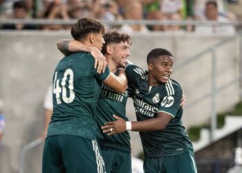 Le concurrent de Mbappé s’illustre déjà au Real Madrid (vidéo)