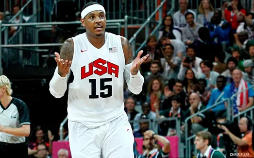 Le jour où Carmelo Anthony et Team USA ont pris feu