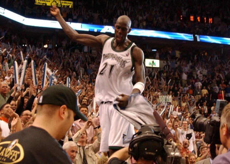Le numéro 21 de Kevin Garnett retiré face aux Celtics ?