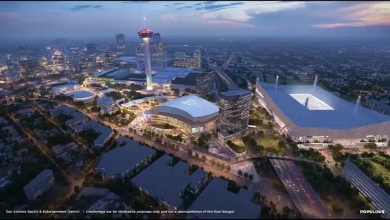 Les habitants de San Antonio ne peuvent plus s’opposer au financement de la future salle des Spurs