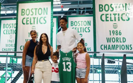 Les premières images de Paul George, Mitchell Robinson et Mike Conley à Boston