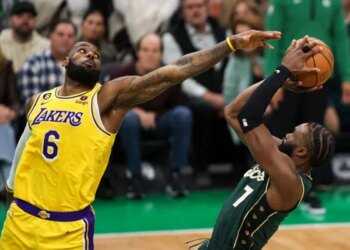 Pour Jaylen Brown, c’est un privilège de jouer avec LeBron James