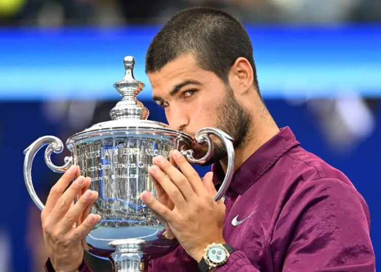 US Open > Alcaraz croit fort en ses chances de remporter le titre : "Je pense que beaucoup de gens l’ont prouvé… Federer, Nadal, et beaucoup d’autres ont montré que c’est possible…"
