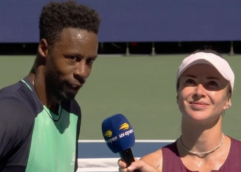 US Open > Elina Svitolina, après sa victoire en double avec Gaël Monfils : "C'est l’un des matchs les plus tôt que nous ayons disputés depuis les moins de 12 ans"