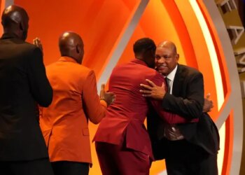 le “Big Three” des Celtics réuni autour de Doc Rivers