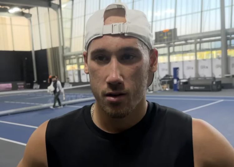ATP > Le Français Jacquet, tombeur d'un top 30 : "J'en parlais justement avec ma psy il y a deux jours et je lui disais que ça me soûlait un peu de ne pas avoir de victoire significative contre des tops joueurs"