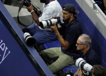 Champion NBA, Landry Shamet joue encore les photographes à l’US Open