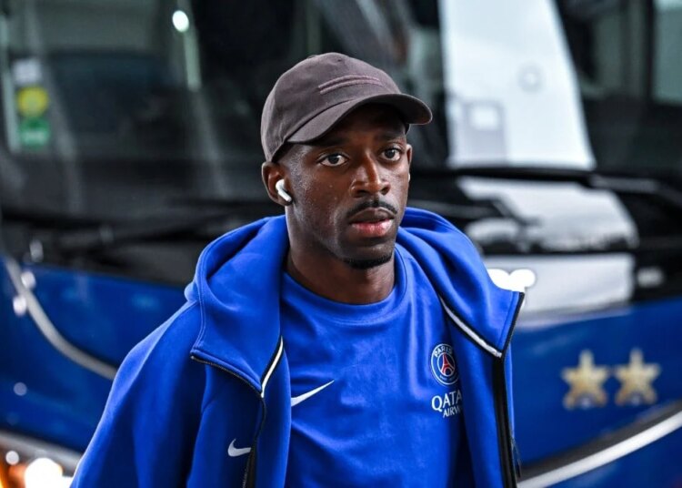 Dembélé pris à partie par un coéquipier