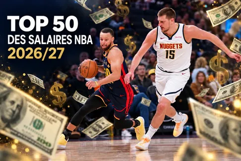 Le Top 50 des salaires NBA en 2026/2027