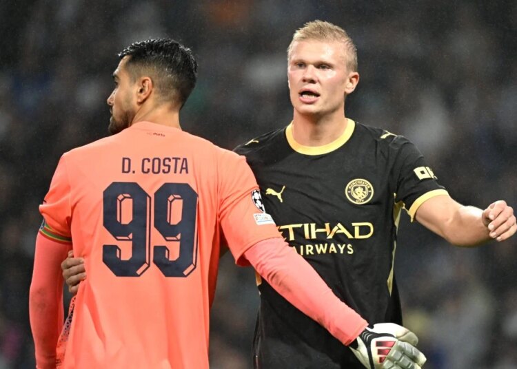 Ligue des champions: Man City remercie Haaland