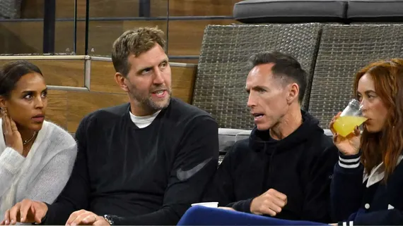 Steve Nash et Dirk Nowitzki à nouveau réunis… pour jouer au tennis