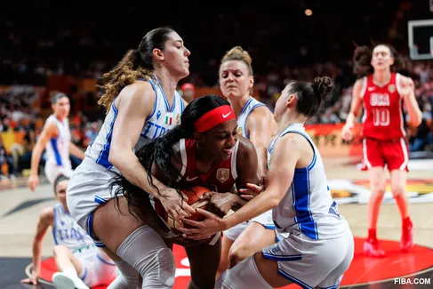 Team USA a eu très chaud face à l’Italie