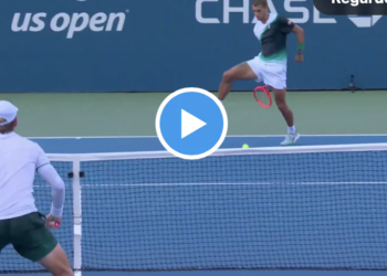 US Open > Le plus beau point de l'année sans aucun doute signé Cobolli !