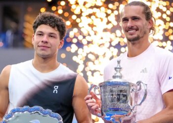 US Open > Shelton s'incline devant Zverev après sa défaite en finale : "Son service est le meilleur du circuit. Je l'ai breaké pour la première fois en 66 jeux"
