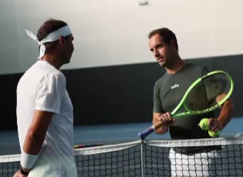 ATP > Les belles retrouvailles entre Nadal et Gasquet à l’entraînement