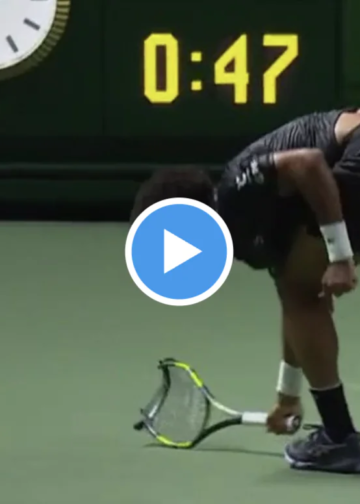 ATP - Shanghai, Vidéos > Le gros coup de sang d'Arthur Fils lors de sa défaite au troisième tour