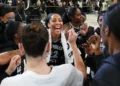 A’ja Wilson envoie Caitlin Clark et le Fever en vacances