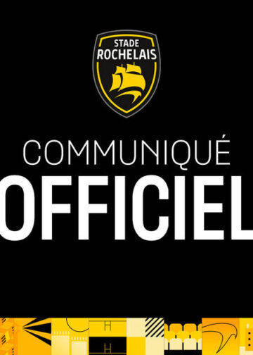 Communiqué officiel - Stade Rochelais & Lions Rugby