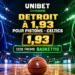 Detroit à 1,93 pour Pistons-Celtics