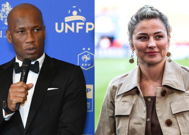 Didier Drogba avec Laure Boulleau, c’est officiel