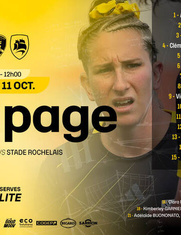 La compo de la Réserves Élite pour la J1
