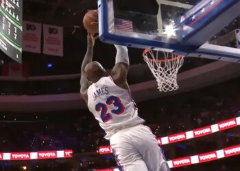 LeBron James savoure ses premiers pas à Philadelphie