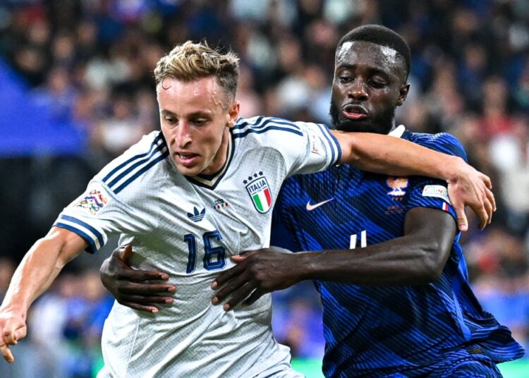Les Bleus contrariés par l'Italie