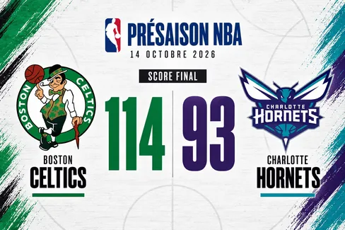 Les Celtics déroulent face aux Hornets