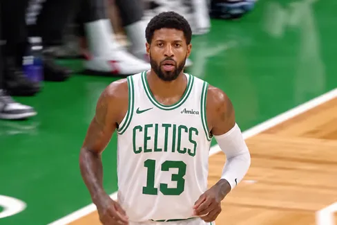 Les Celtics écrasent les Sixers pour la première de Paul George