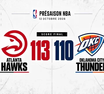 Les jeunes du Thunder craquent face aux Hawks
