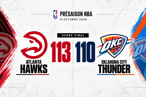 Les jeunes du Thunder craquent face aux Hawks