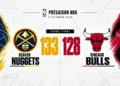 Nikola Jokic déjà en triple-double face aux Bulls