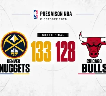 Nikola Jokic déjà en triple-double face aux Bulls