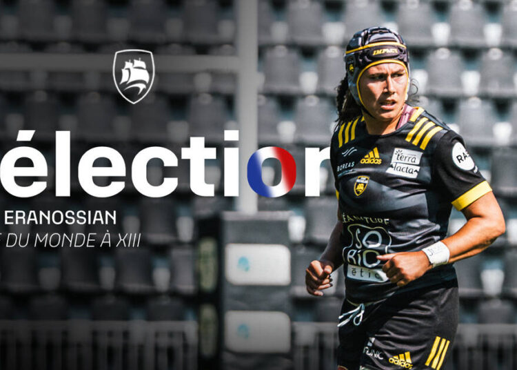 Tallis Eranossian sélectionnée pour la Coupe du Monde de Rugby à XIII