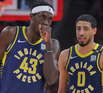 Tyrese Haliburton et Pascal Siakam sous le charme d’Ivica Zubac