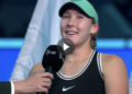 WTA - Pékin > Mirra Andreeva au public après sa défaite contre Qinwen Zheng en finale : "Je pensais peut-être entendre quelques 'Allez, Mirra' aujourd'hui, mais non..."