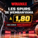 les Spurs de Wembanyama à 1,80