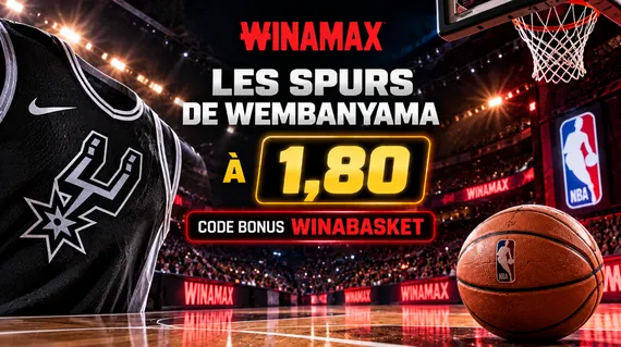 les Spurs de Wembanyama à 1,80